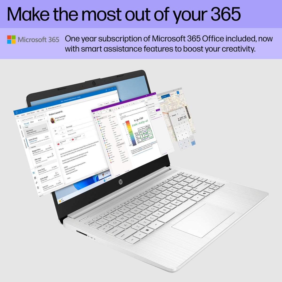 14 inch Laptop, Intel Celeron N4500, 4 GB RAM, 64 GB eMMC, Natural Silver S23021