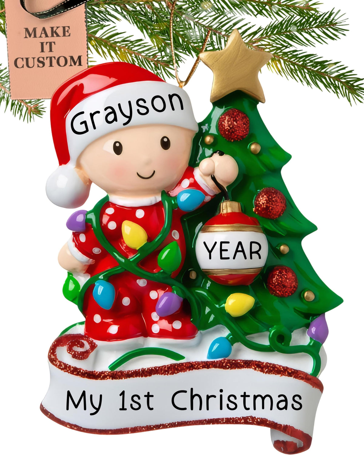 Baby's First Christmas Ornament 2026 S229