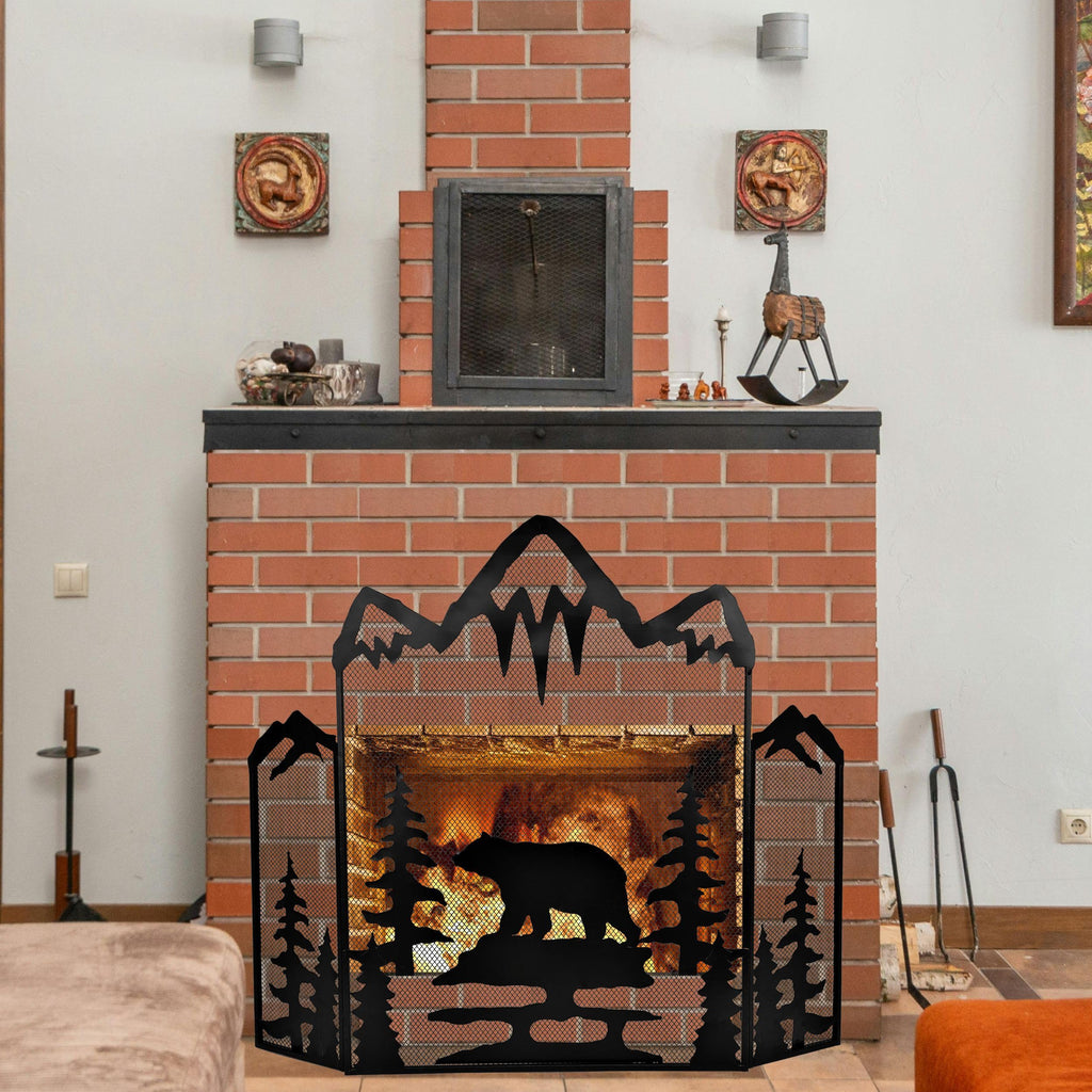 3-Panel Fireplace Screen X782811