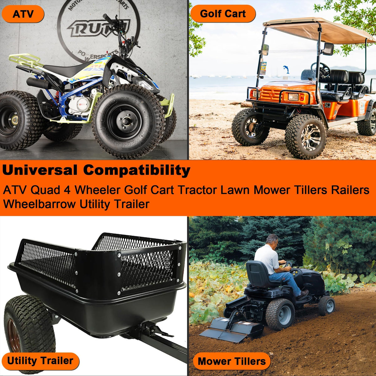 18x8.50-8 Inner Tube for ATV I68060
